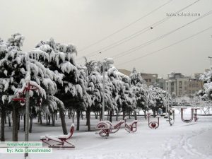 بارش برف-تهران